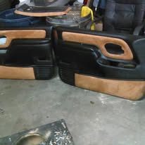 Completed upholstery project