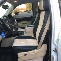 Completed upholstery project