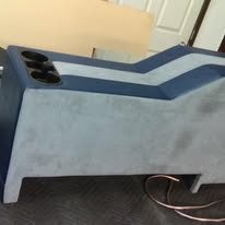 Completed upholstery project