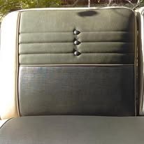 Completed upholstery project