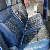 Completed upholstery project
