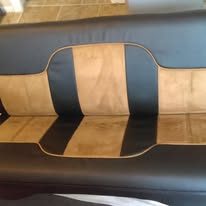 Completed upholstery project