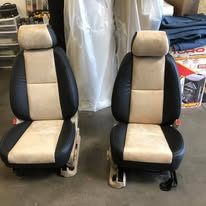 Completed upholstery project