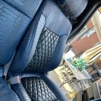 Completed upholstery project