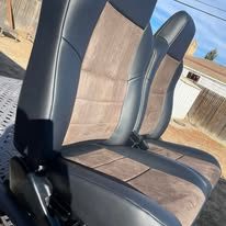 Completed upholstery project