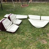 Completed upholstery project