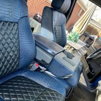 Completed upholstery project