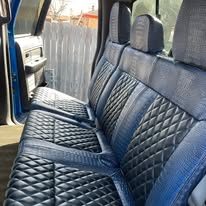 Completed upholstery project