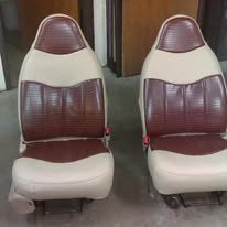Completed upholstery project