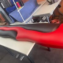 Completed upholstery project