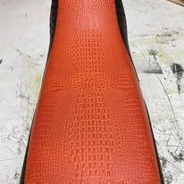 Completed upholstery project