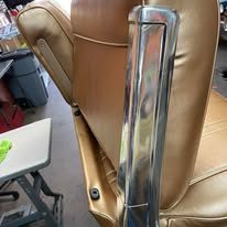Completed upholstery project
