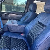 Completed upholstery project