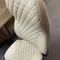 Completed upholstery project
