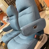 Completed upholstery project