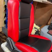 Completed upholstery project