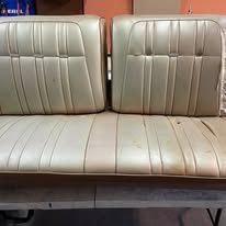 Completed upholstery project