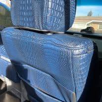 Completed upholstery project