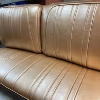 Completed upholstery project
