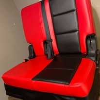 Completed upholstery project