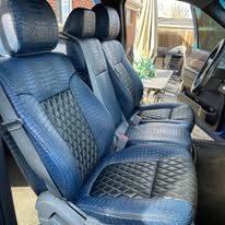 Completed upholstery project