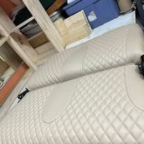 Completed upholstery project