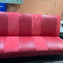 Completed upholstery project