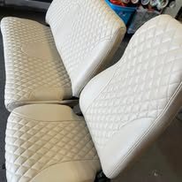 Completed upholstery project