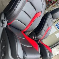 Completed upholstery project
