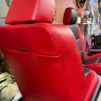 Completed upholstery project
