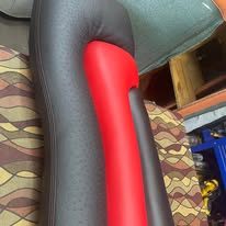 Completed upholstery project
