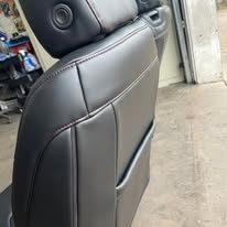 Completed upholstery project