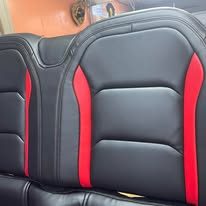Completed upholstery project