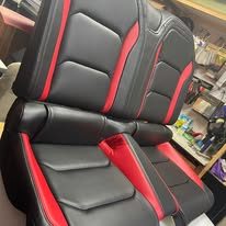Completed upholstery project