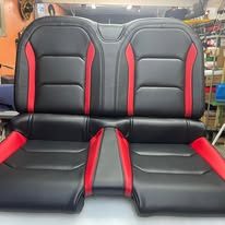 Completed upholstery project
