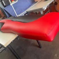 Completed upholstery project