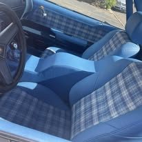 Completed upholstery project