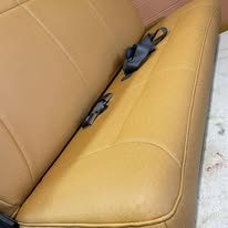 Completed upholstery project