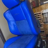 Completed upholstery project