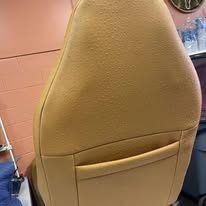 Completed upholstery project