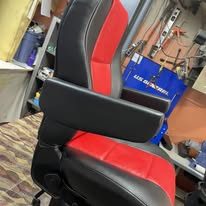 Completed upholstery project
