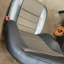 Completed upholstery project