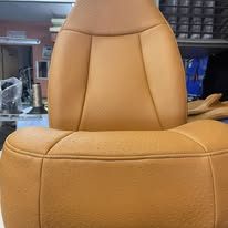 Completed upholstery project