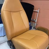 Completed upholstery project
