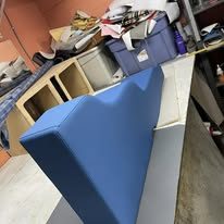 Completed upholstery project