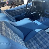 Completed upholstery project