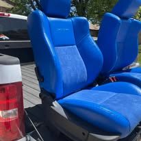 Completed upholstery project