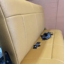Completed upholstery project