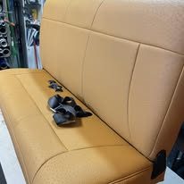 Completed upholstery project