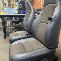 Completed upholstery project